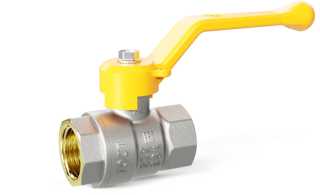Кран шаровой газовый LD PRIDE GAS 1/2" Вн.-Вн. ручка
